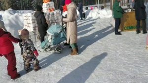 Масленицу провожаем. Начало.