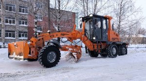 очистка дорог от снега 210 часть