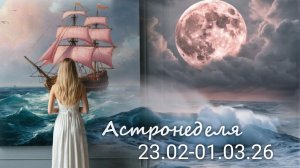 Астронеделя 23.02-01.03.26 Живой эфир с Валерией Пузыревой