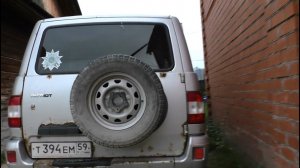 Отпал бак на Уаз Патриоте Всё проржавело...