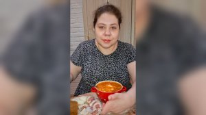 Мукбанг Борщ и сало, начинаем всё сначала 🤭