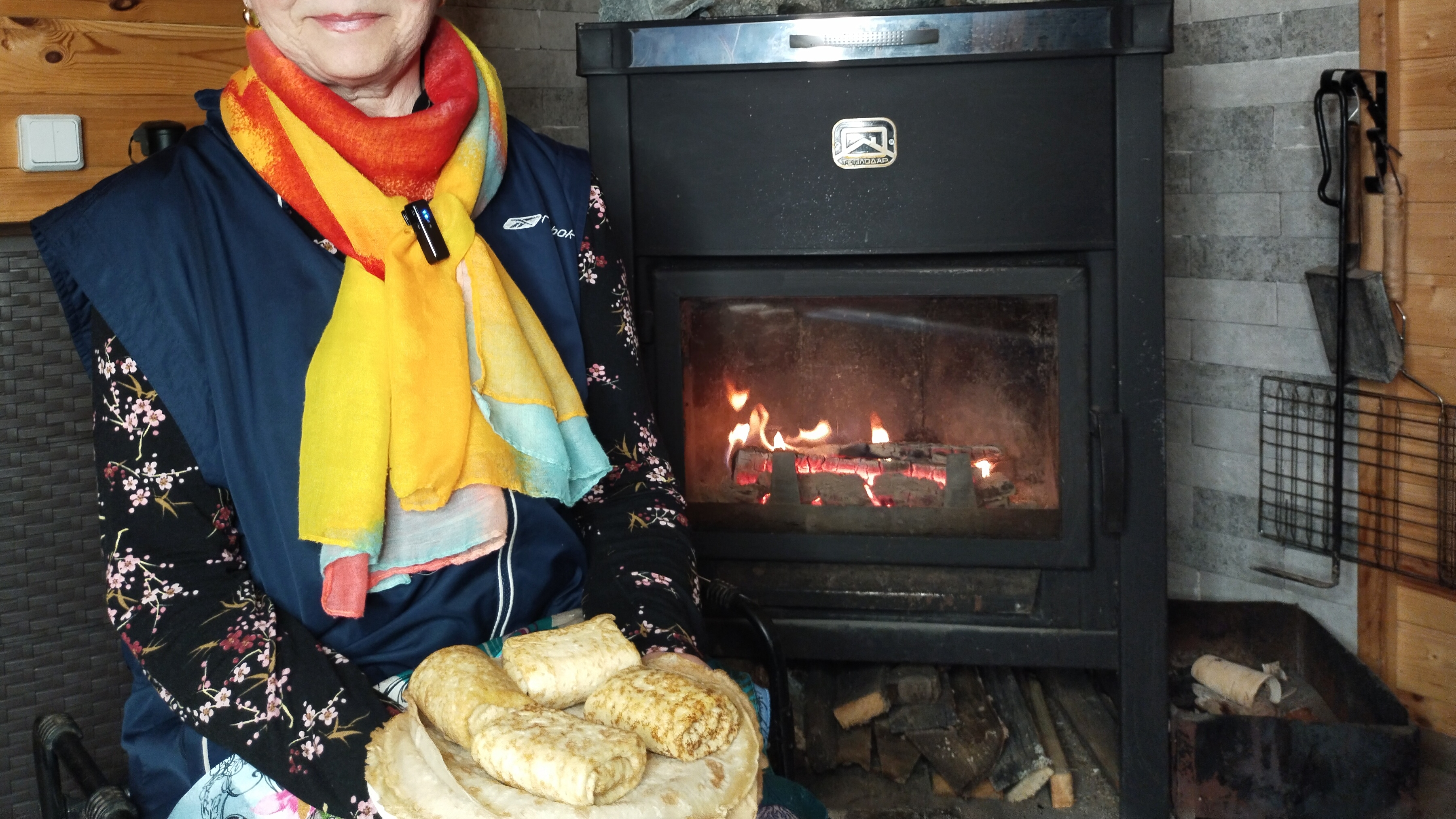 Масленица у камина