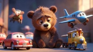 Как мишка игрушки обидел