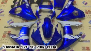 Yamaha YZF R6 2003-2004 ||| мотопластик.рф
