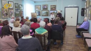 СЛУШАТЕЛИ УМВ ПООБЩАЛИСЬ В КРАЕВЕДЧЕСКОМ МУЗЕЕ С АВТОРОМ ВЫСТАВКИ КАРТИН НАТАЛЬЕЙ СУХОТЕПЛОВОЙ