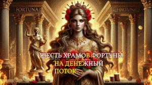 НА ДЕНЕЖНЫЙ ПОТОК ... ШЕСТЬ ХРАМОВ ФОРТУНЫ...