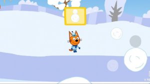 Три Кота | Игра Для Детей | Снежные Скульптуры