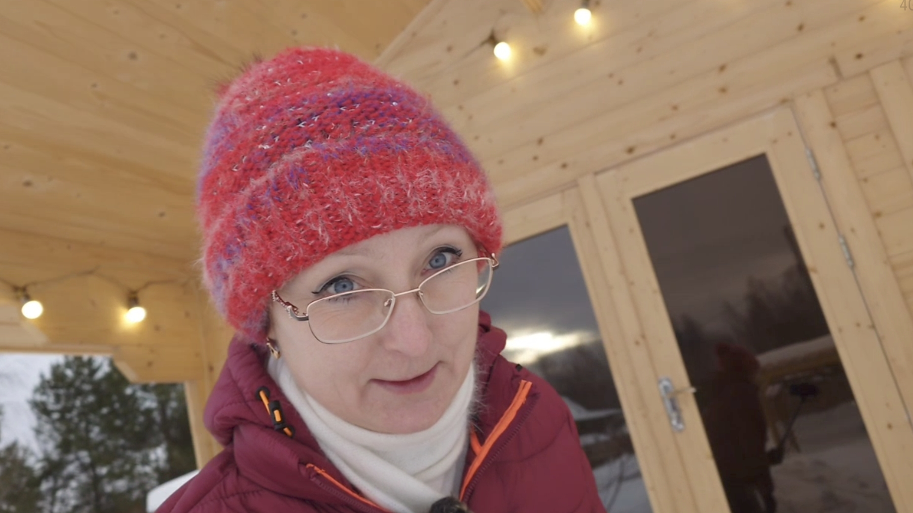 Видео привет с 6 соток 22 февраля 2026 года. 85 см высота снега... Ветра.. смотреть онлайн