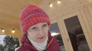 Видео привет с 6 соток 22 февраля 2026 года. 85 см высота снега... Ветра..