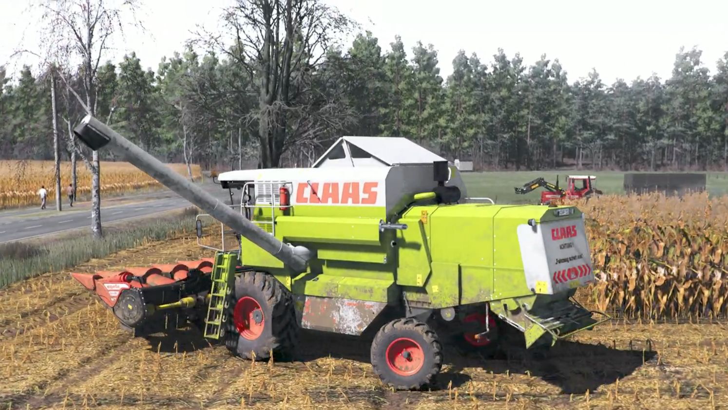 FS25 | CLAAS DOMINATOR | Сбор урожая кукурузы | смотреть онлайн