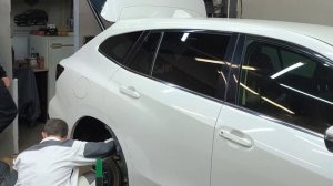 Незначительное ДТП в припаркованный автомобиль. Востановление и покраска.