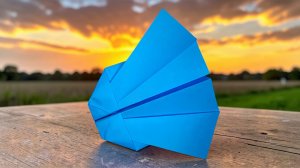 Секретная техника лучший бумажный самолетик-истребитель