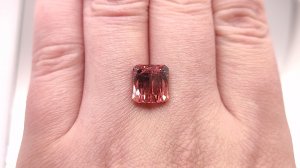 Турмалин рубеллит 4.84 ct. Малхан + гемм. заключение