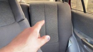 Как снять заднее сиденья Hyundai Accent