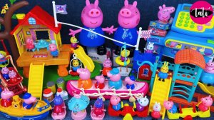 Играем в игрушки из мультика свинка Пеппа. Мультфильм для детей. ASMR АСМР