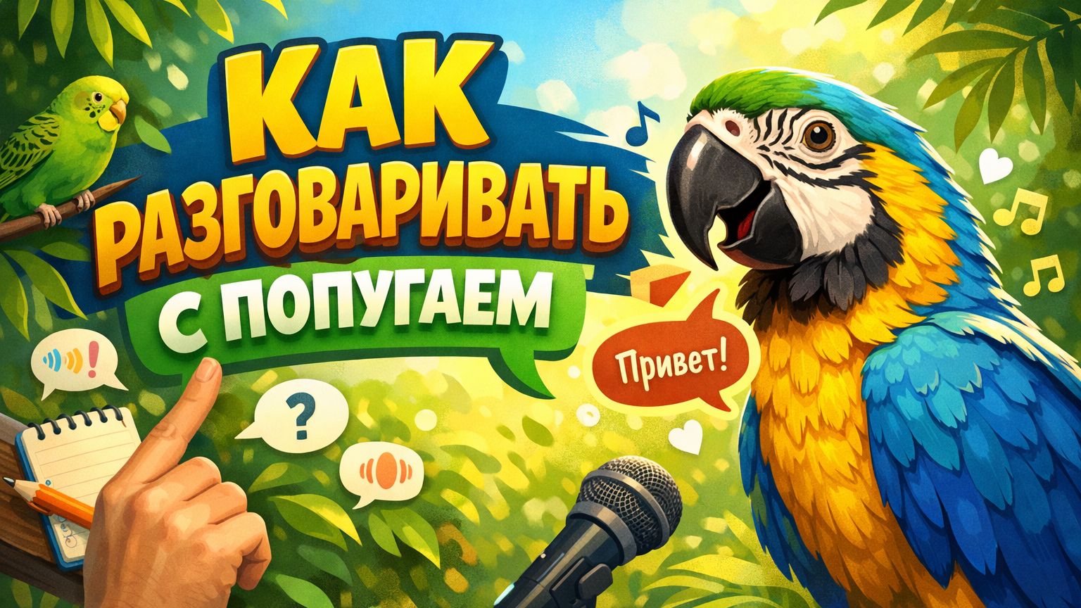 КАК РАЗГОВАРИВАТЬ С ПОПУГАЕМ смотреть онлайн