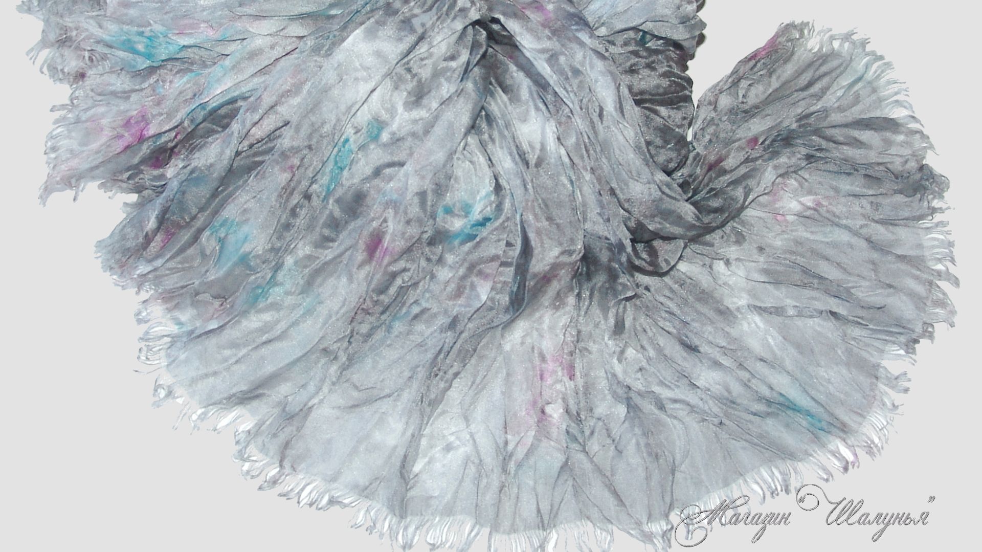 Палантин батик 