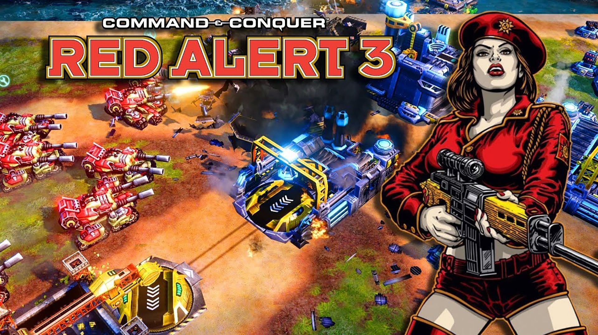 Проходим Command & Conquer: Red Alert 3 (кампания за СССР) часть 2 смотреть онлайн