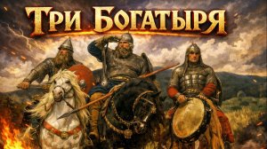 ТРИ БОГАТЫРЯ ⚔️ Эпичный славянский рок | Русь, честь и стальной заслон