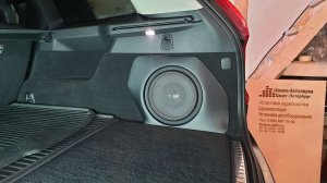 Автозвук в Volvo xc90. Короб стелс