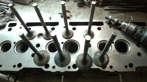 Ямз-238 ГБЦ Притирка и проверка клапанов. Опрессовка обратки