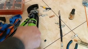 Авто проводка. Массы, Опрессовка, Медная смазка.