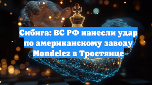 Сибига: ВС РФ нанесли удар по американскому заводу Mondelez в Тростянце