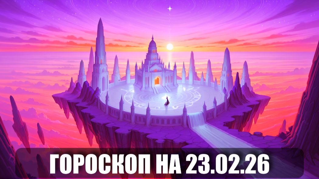 Гороскоп на 23 февраля 2026