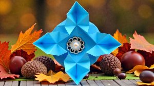 Бумажные цветы оригами к 8 марта для детей