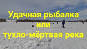 Удачная рыбалка или тухло-мёртвая река.