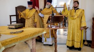 Поздняя Божественная Литургия. Неделя сыропустная. Воспоминание Адамова изгнания.