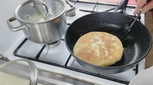 Лепешка на кефире.