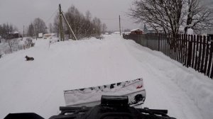 Чистим снег