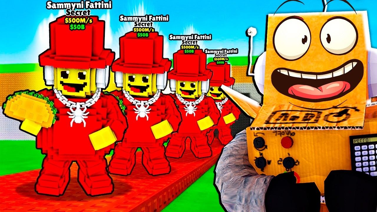 СЕММИ СТАЛ БРЕЙНРОТОМ! НОВАЯ ДИВАЙН МУТАЦИЯ в Roblox Steal a Brainrot смотреть онлайн