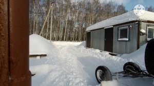 Как почистить снег на машине без отвала.mp4