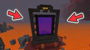 МАЙНКРАФТ ВЫЖИВАНИЕ! *ПОСТРОИЛ ПОРТАЛ В АД*#8