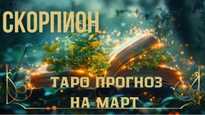 СКОРПИОН 🦂 ТАРО ПРОГНОЗ НА МАРТ 2026 от Натали Эллиф