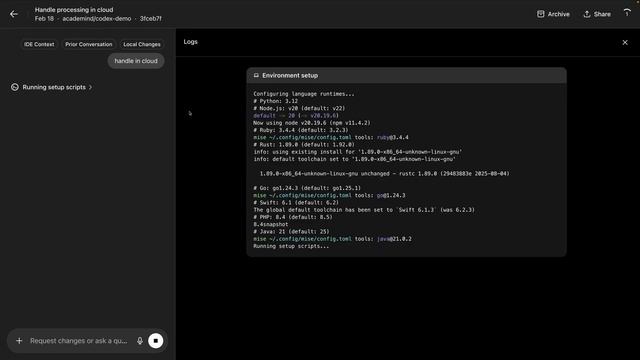 47. Codex Cloud Sending Tasks & Applying Changes 528K смотреть онлайн