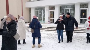 Ах, мамочка, На Саночках........ 22.02.26 Гомель парк Луначарского 🥰 💫