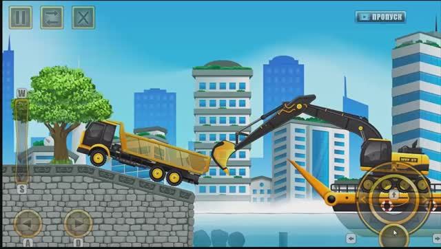 ЭКСКАВАТОР НА ПАРОМЕ. смотреть онлайн