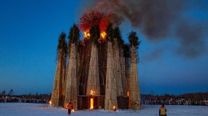 Пылающее сердце Данко: в Никола-Ленивце готовят сожжение масштабной инсталляции