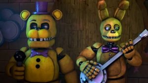 Fredbear and Springbonnie performing SFM