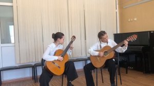 Волкова Аня, Ланина Вика: А. Фортеа  «Вальс»