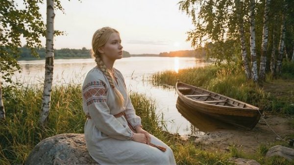 Одинокая река ( AI mashup)