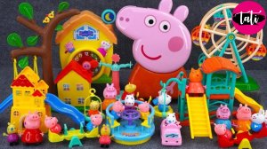 Играем в игрушки из мультика свинка Пеппа. Мультфильм для детей. ASMR АСМР
