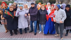 22.02.26 - Танцы на Приморском бульваре - Севастополь - Прощание с Масленицей - Дуэт СеНат