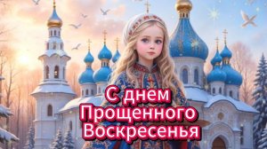 С днем прощенного воскресенья