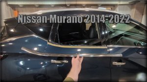Как снять молдинг/бархотка стекла на дверях Nissan Murano 2014-2022 год