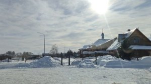 Зимняя дорога к монастырю Воскресения Христова (г.Муром)