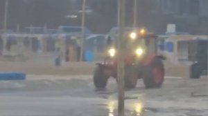 #Анапа сильный шторм размыл пляж